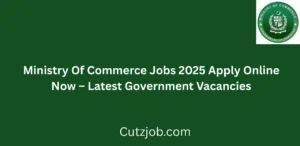 Ministry Of Commerce Jobs 2025 Apply Online Now Latest Government Vacancies